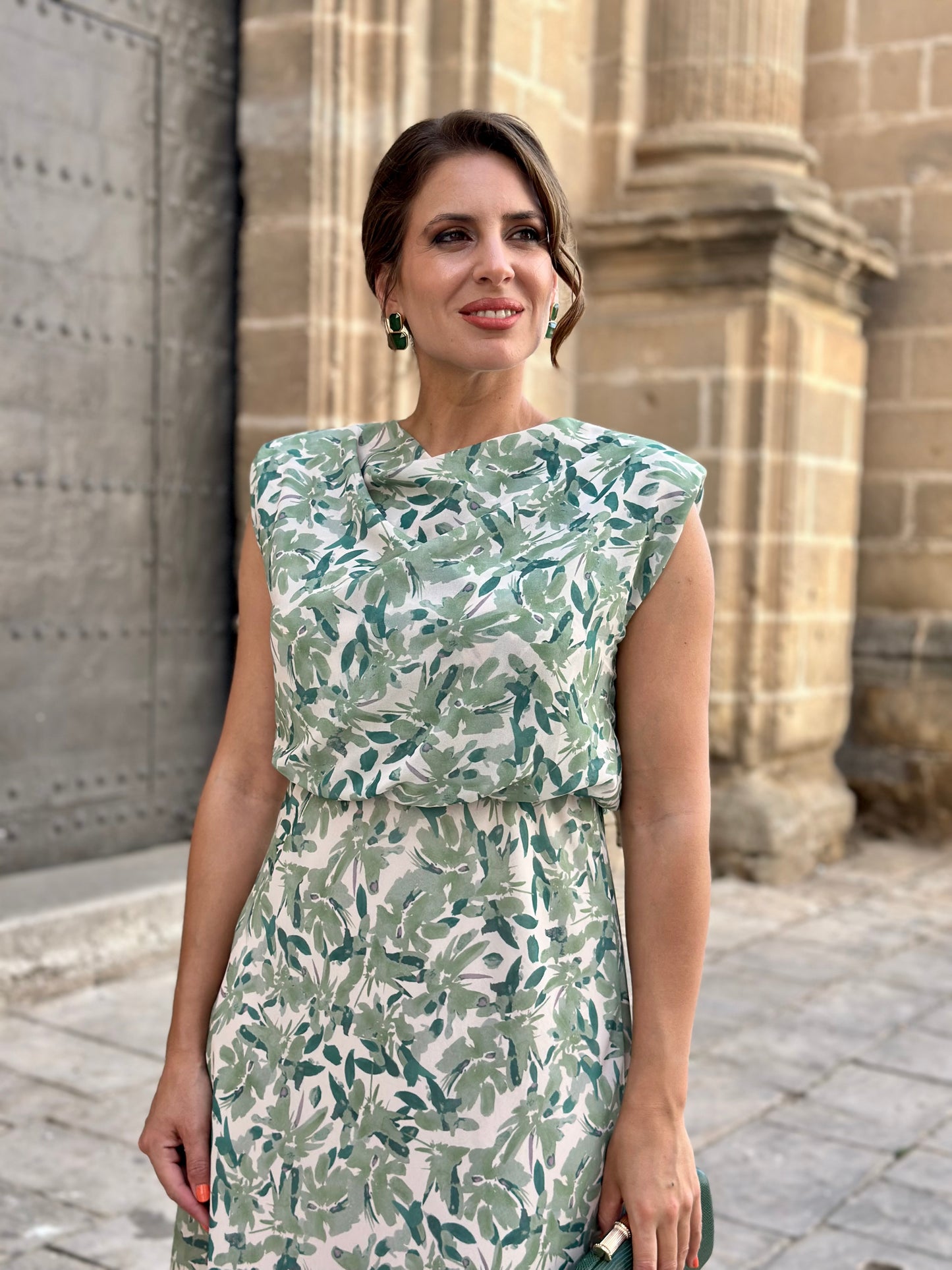 Vestido Bombay Verdoso