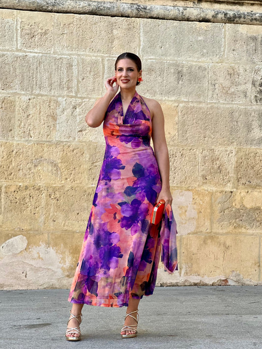 Vestido Acuarela Floral