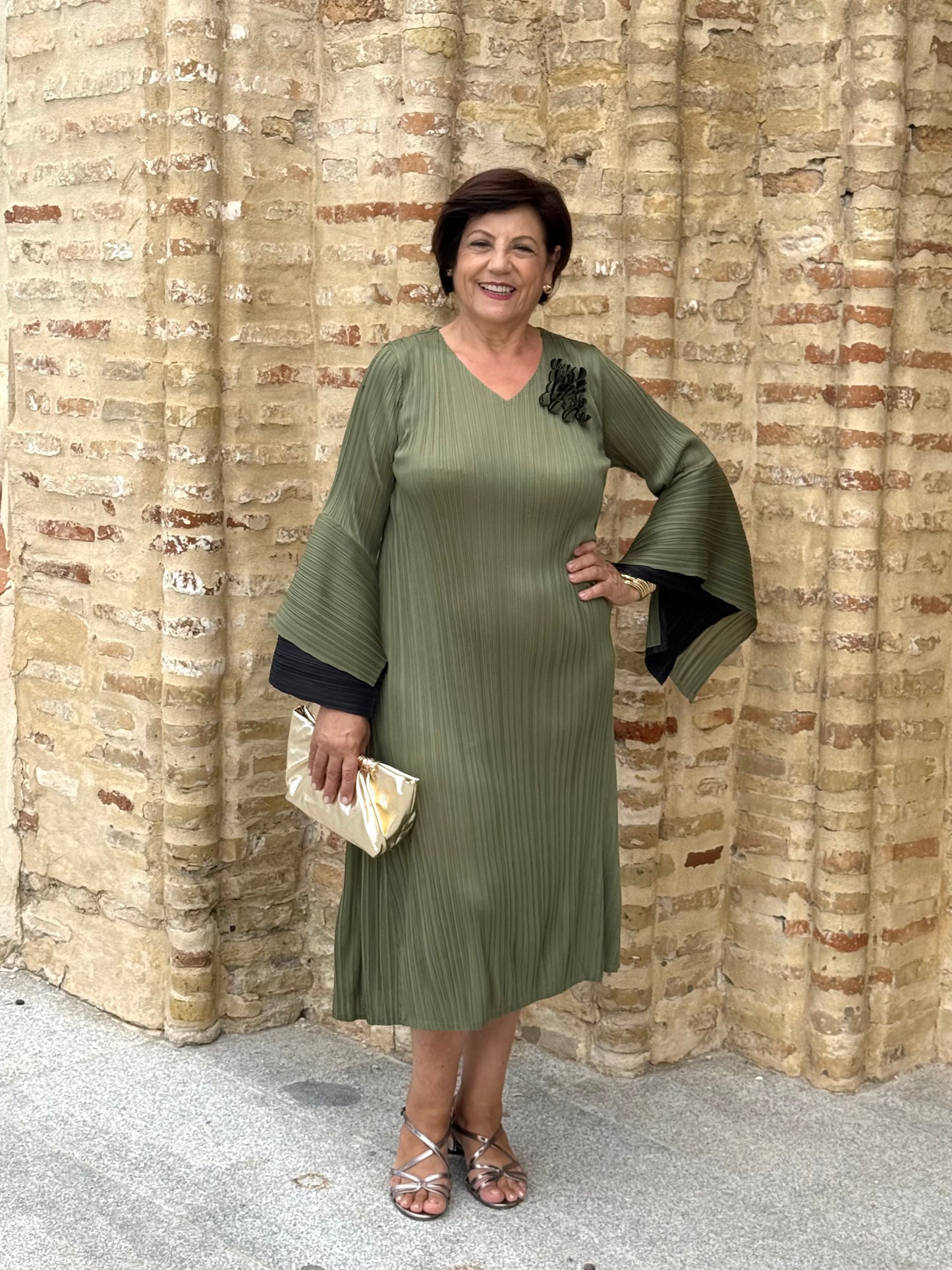 Vestido Miranda Verde Kaki