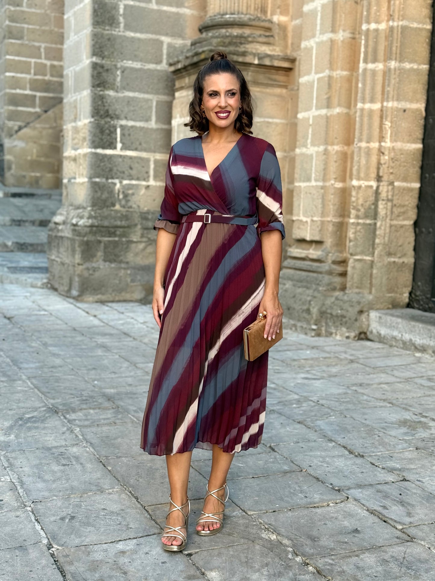 Vestido Harmonía Geométrico
