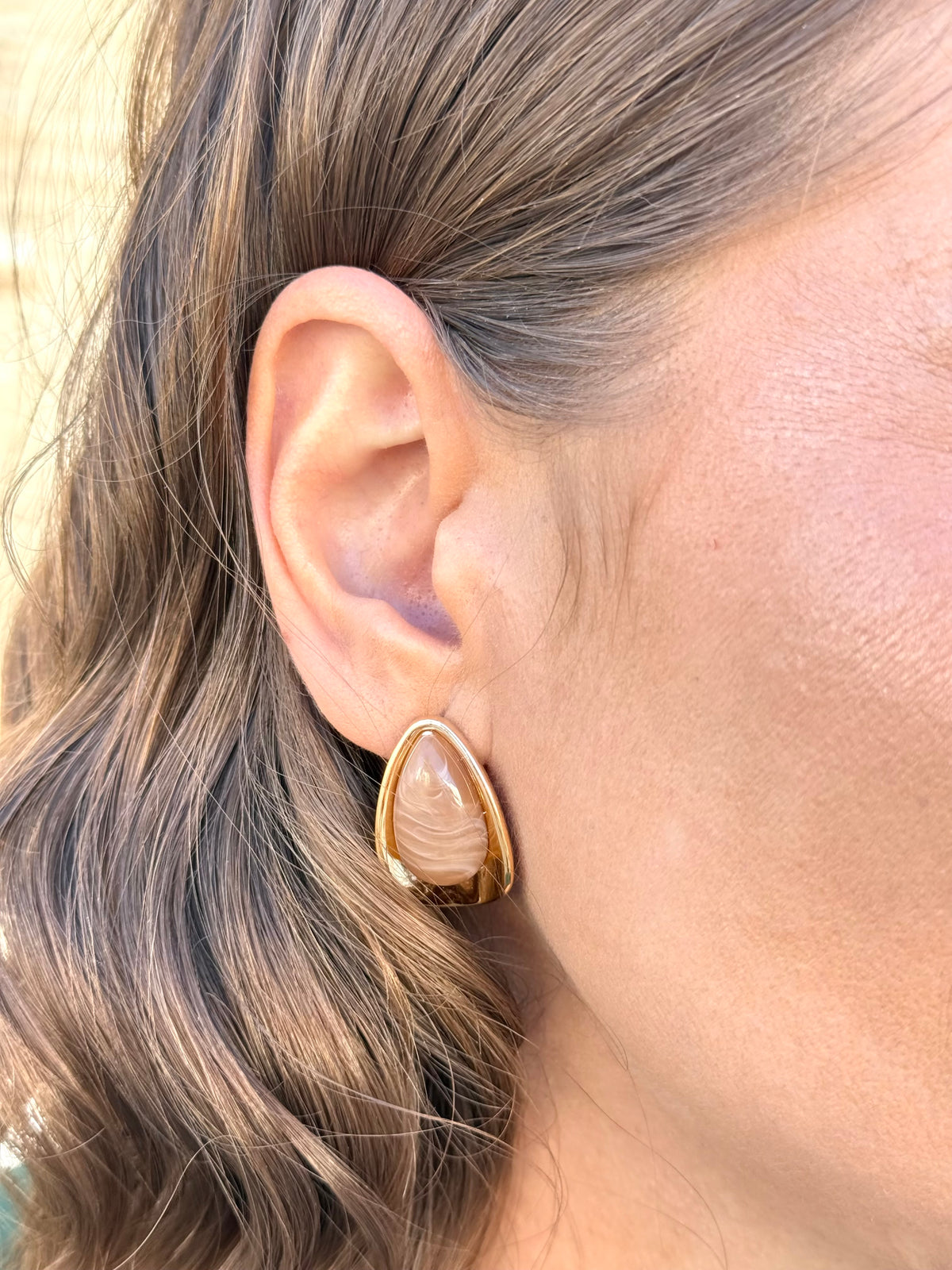 Pendientes Vera Marrón
