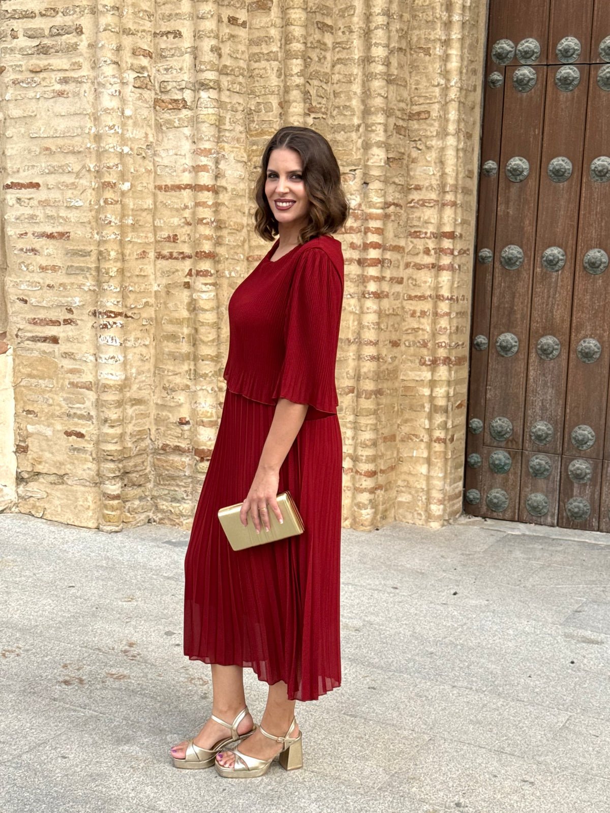Vestido Altea Teja