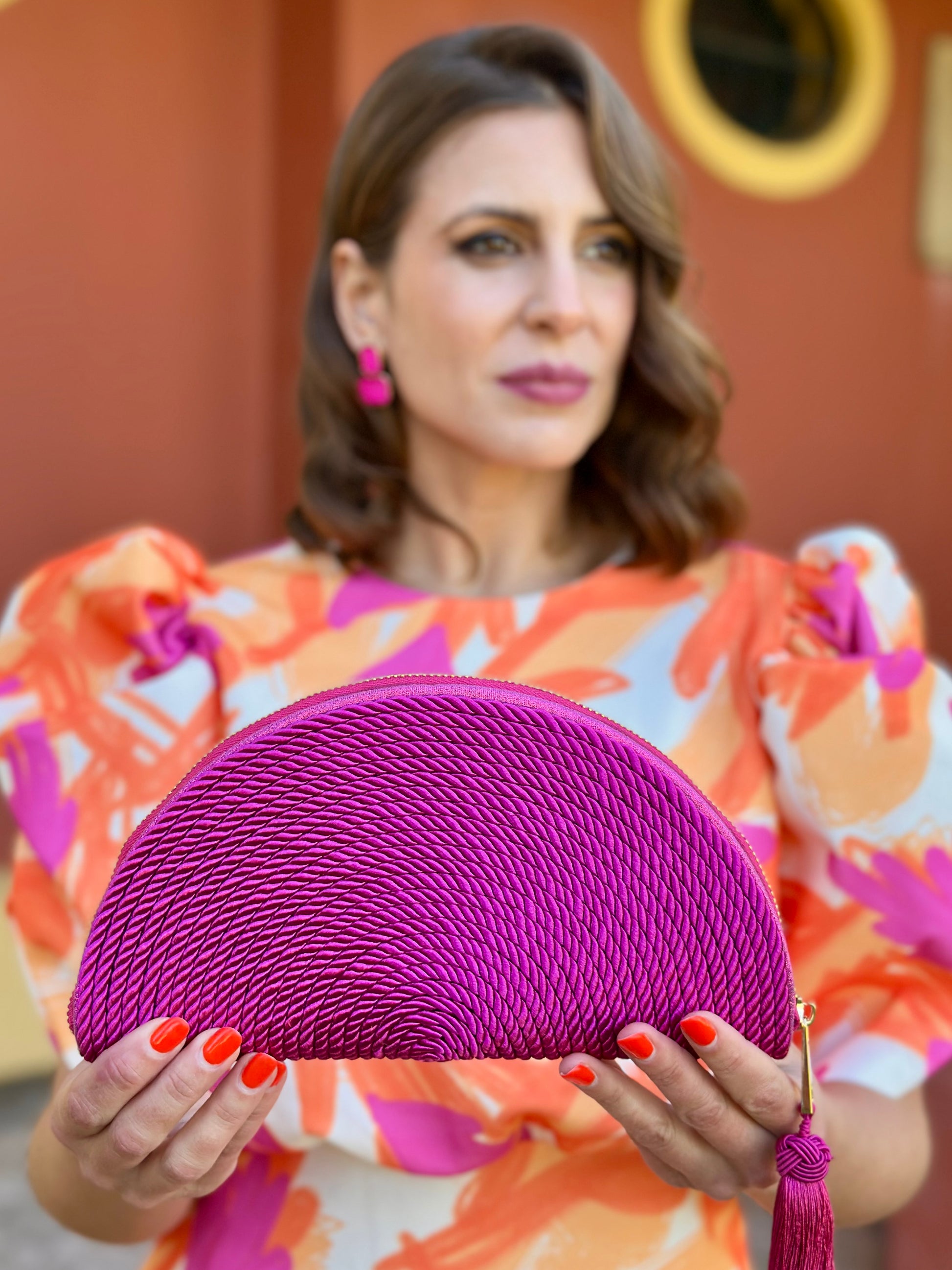 Bolso Plutón Buganvilla – La Boutique de los Eventos