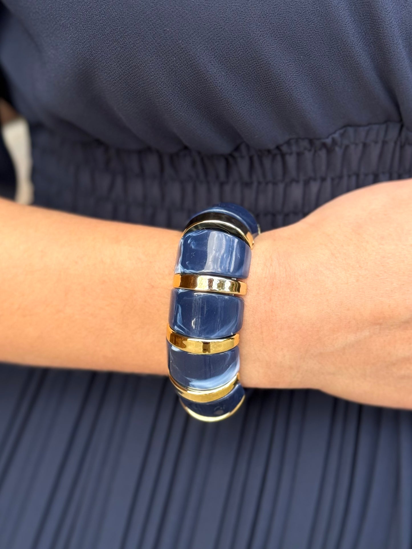 Pulsera Kenia Azul Marino