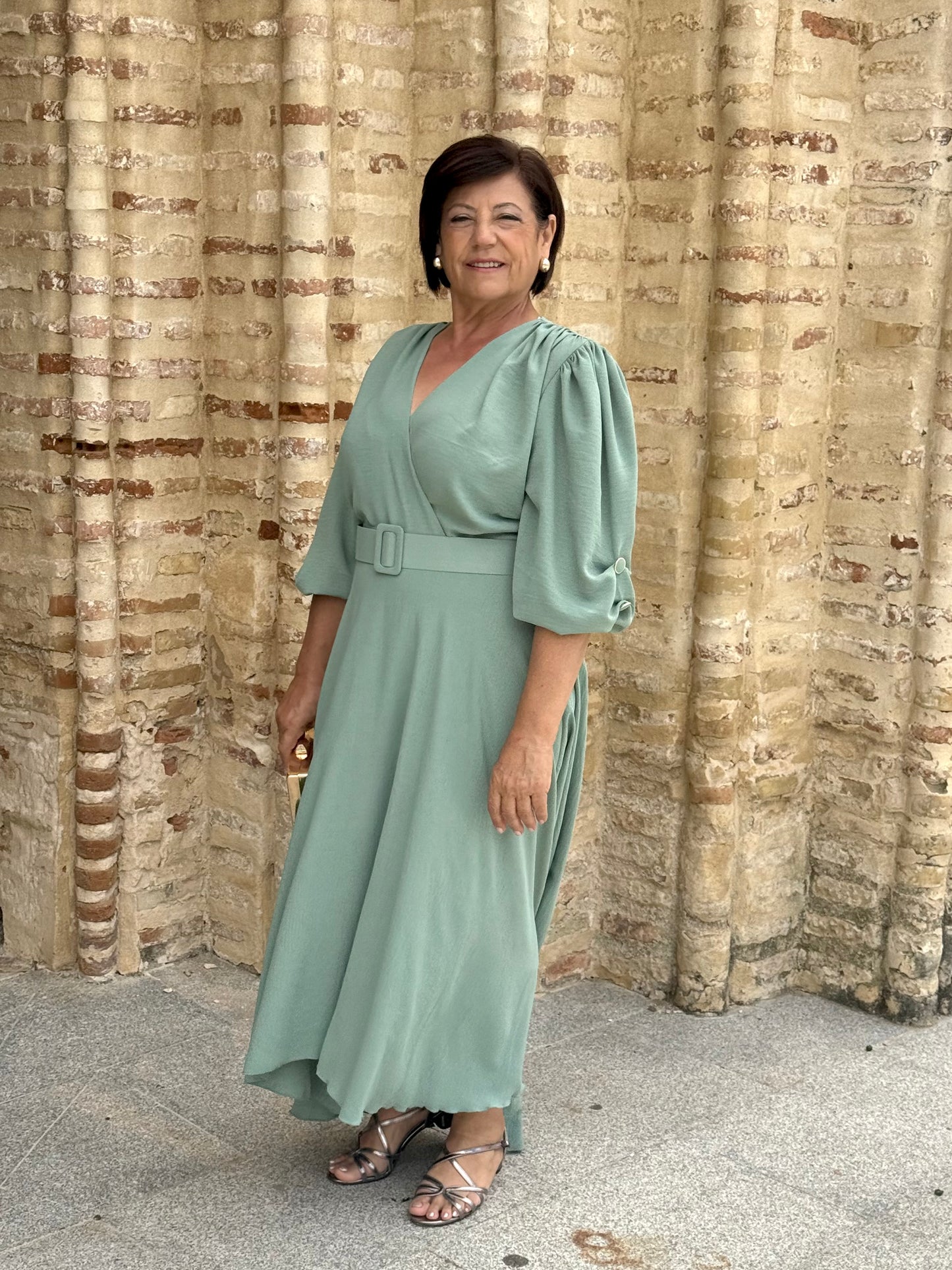 Vestido Toscana Agua Mar