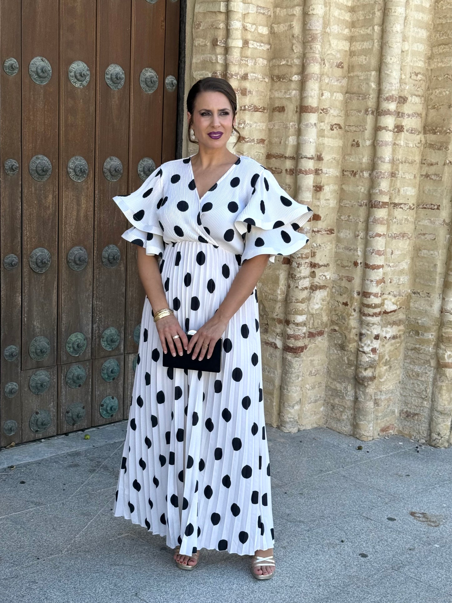 Vestido Dalia Lunar Blanco