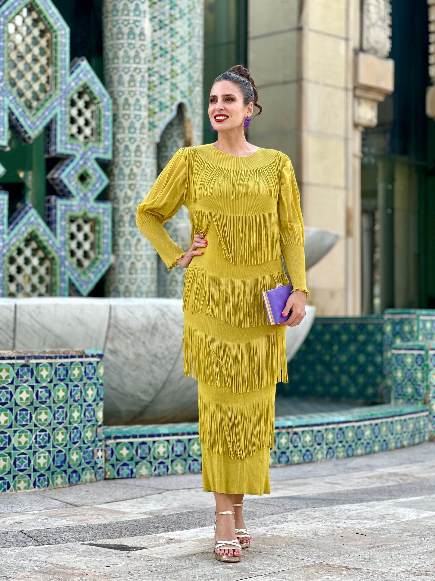 Vestido Renata Amarillo Canario