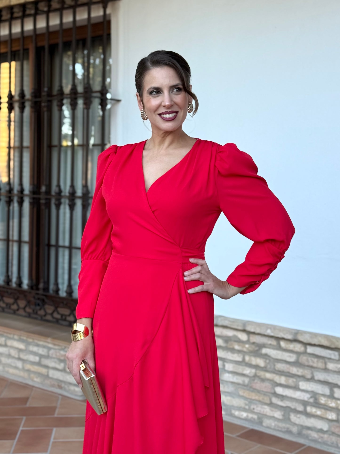 Vestido Isabela Rojo