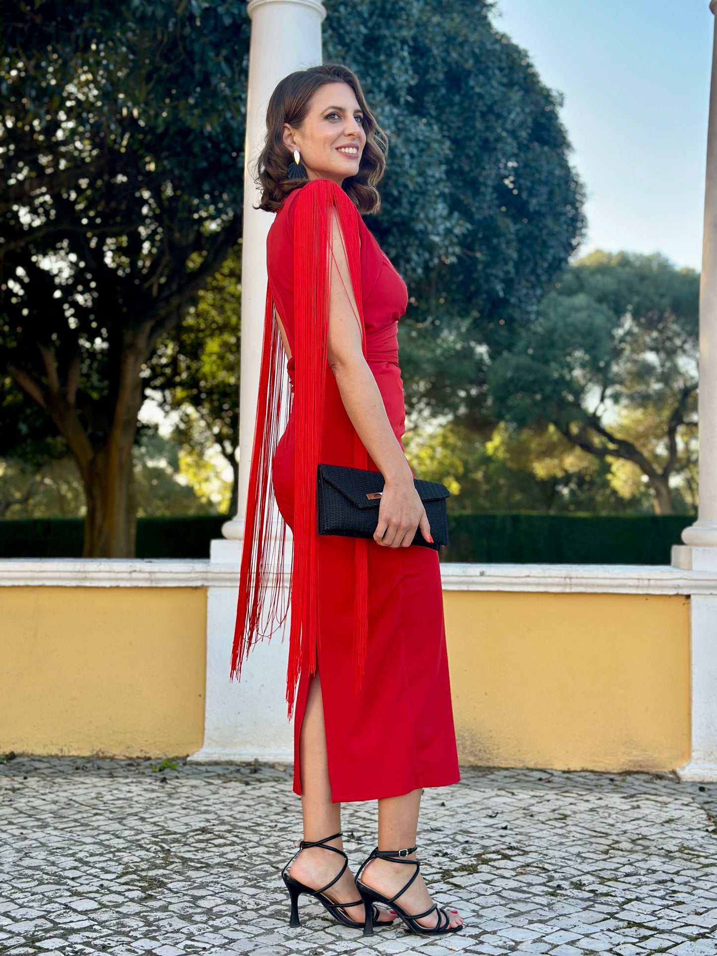 Vestido Vélez Rojo