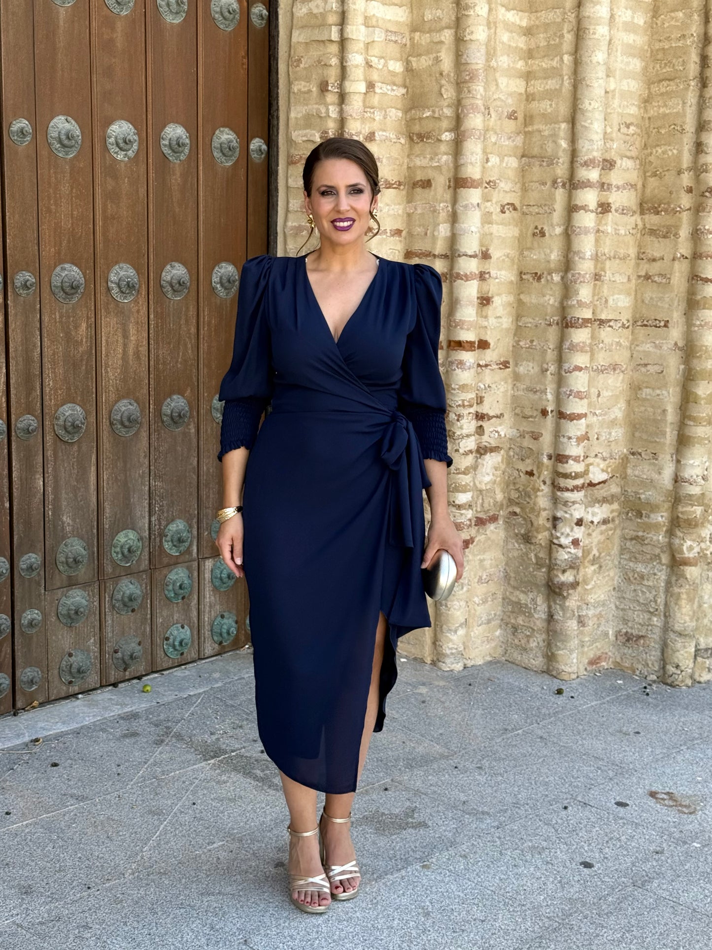 Vestido Vega Azul Marino