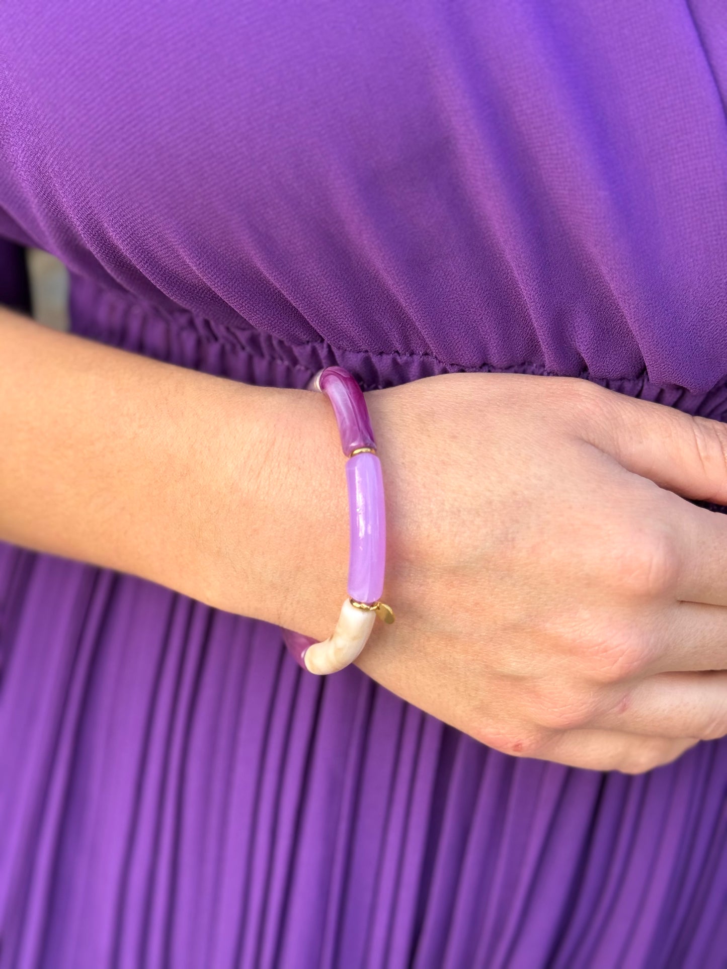 Pulsera linda Morada