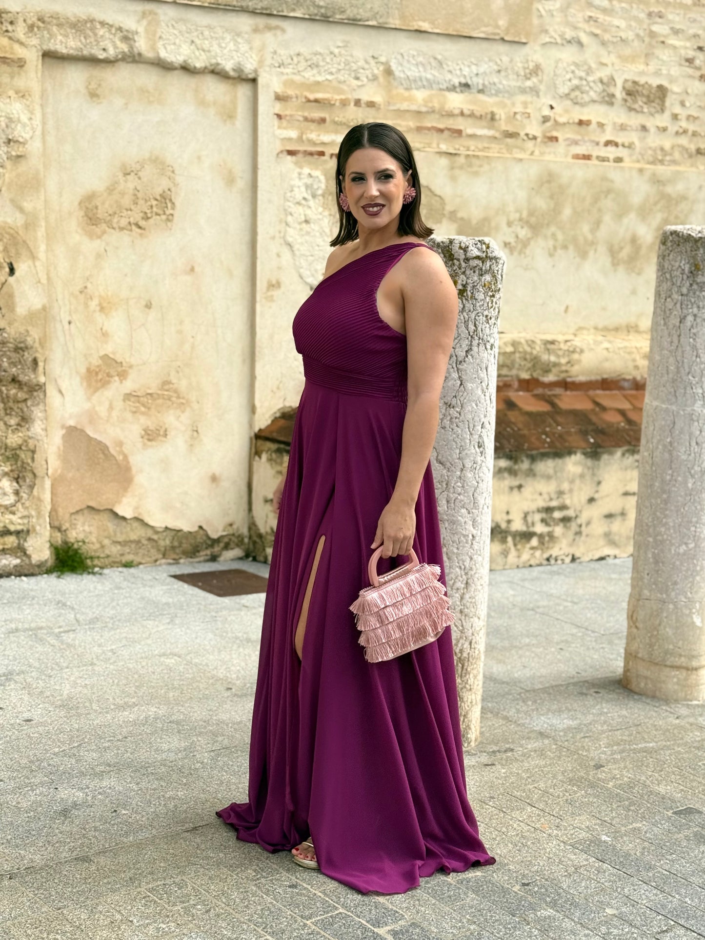 Vestido Samantha Berenjena