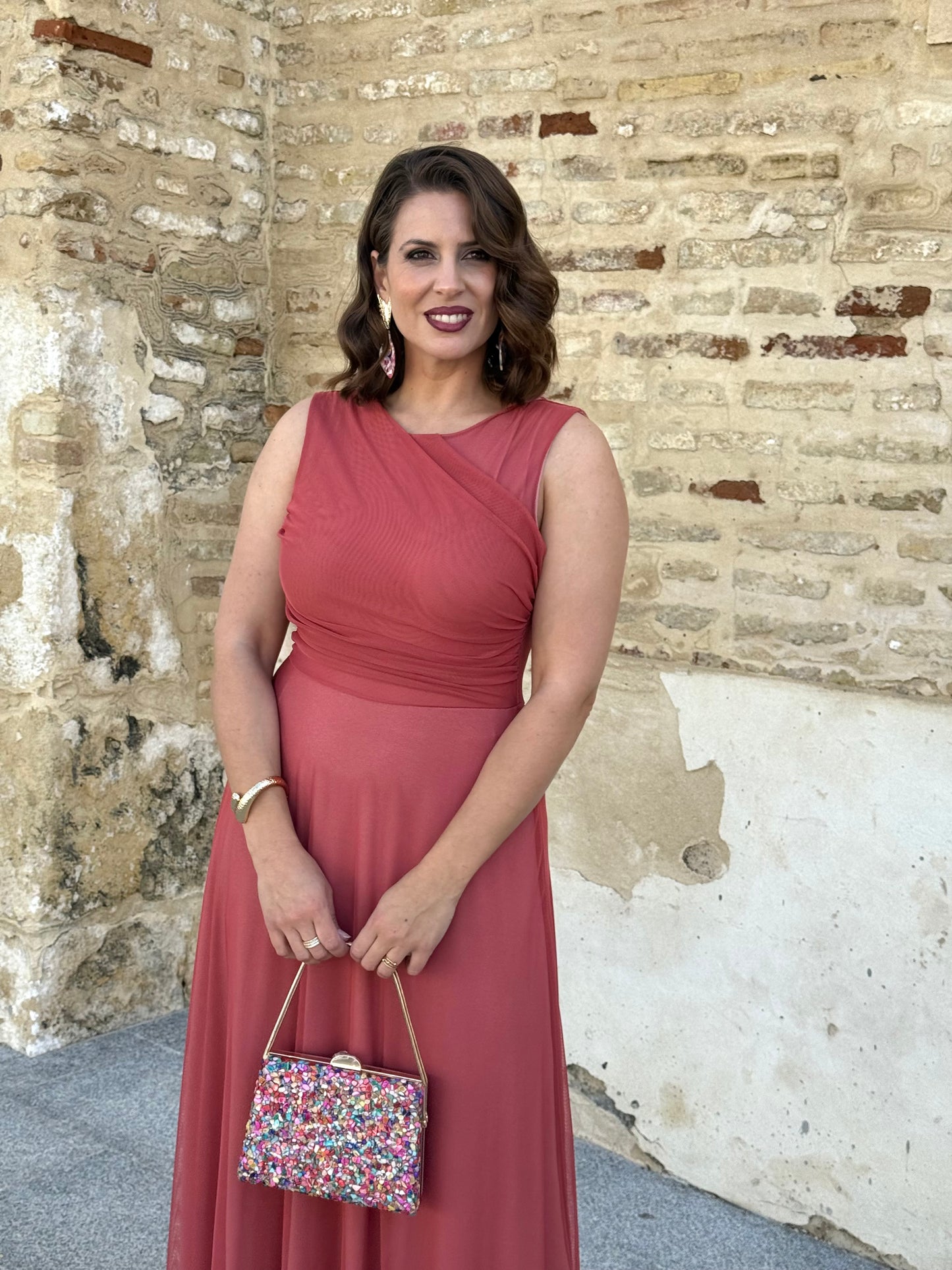 Vestido Dulcinea Coral
