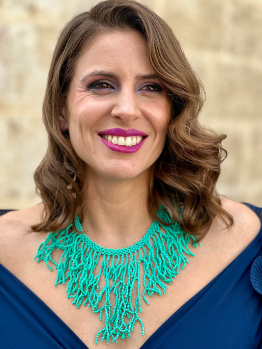Collar Arrecife Turquesa