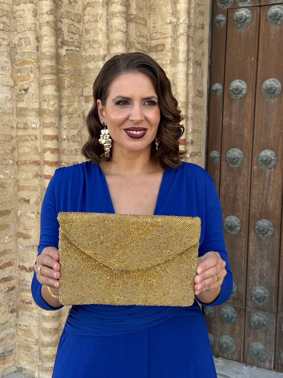 Bolso Elena Dorado