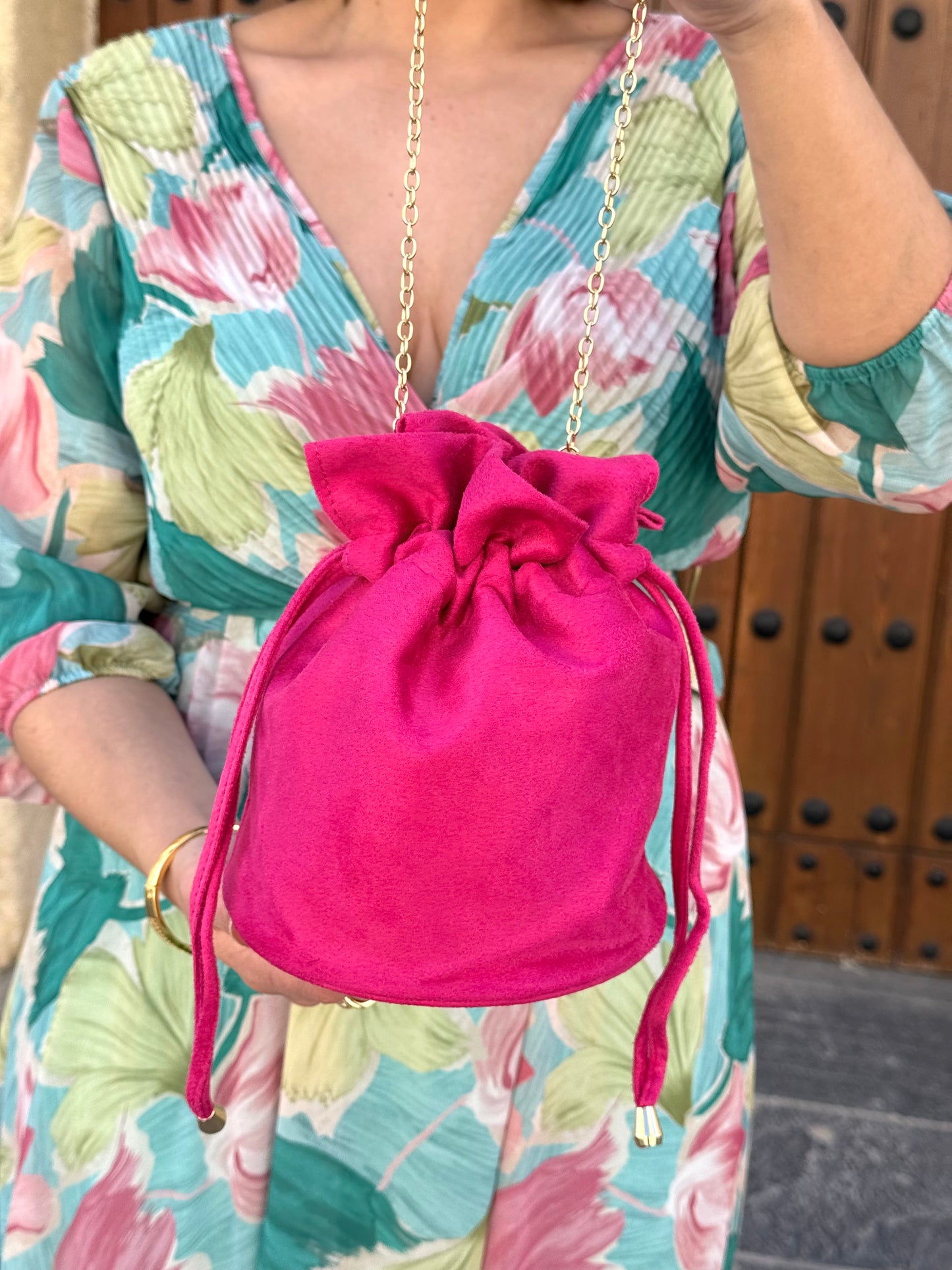 Limosnera Alejandra Fucsia