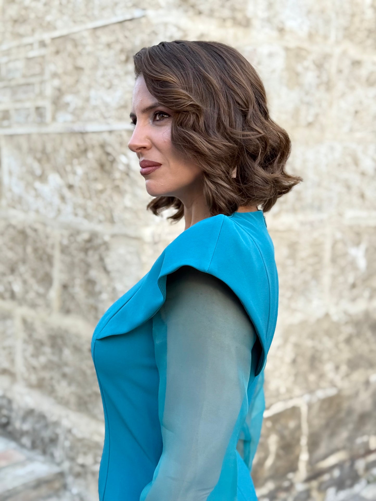 Vestido Aurora Turquesa