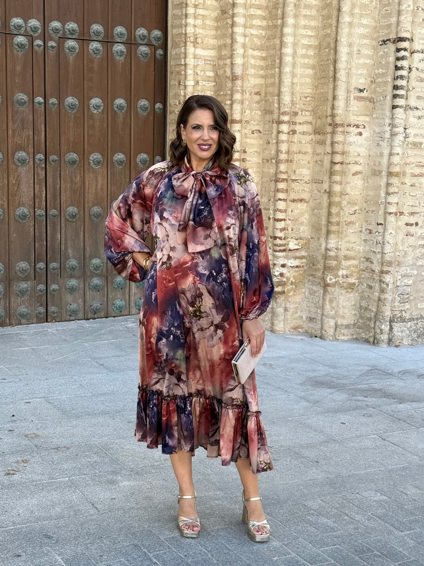 Vestido Karol Burdeos