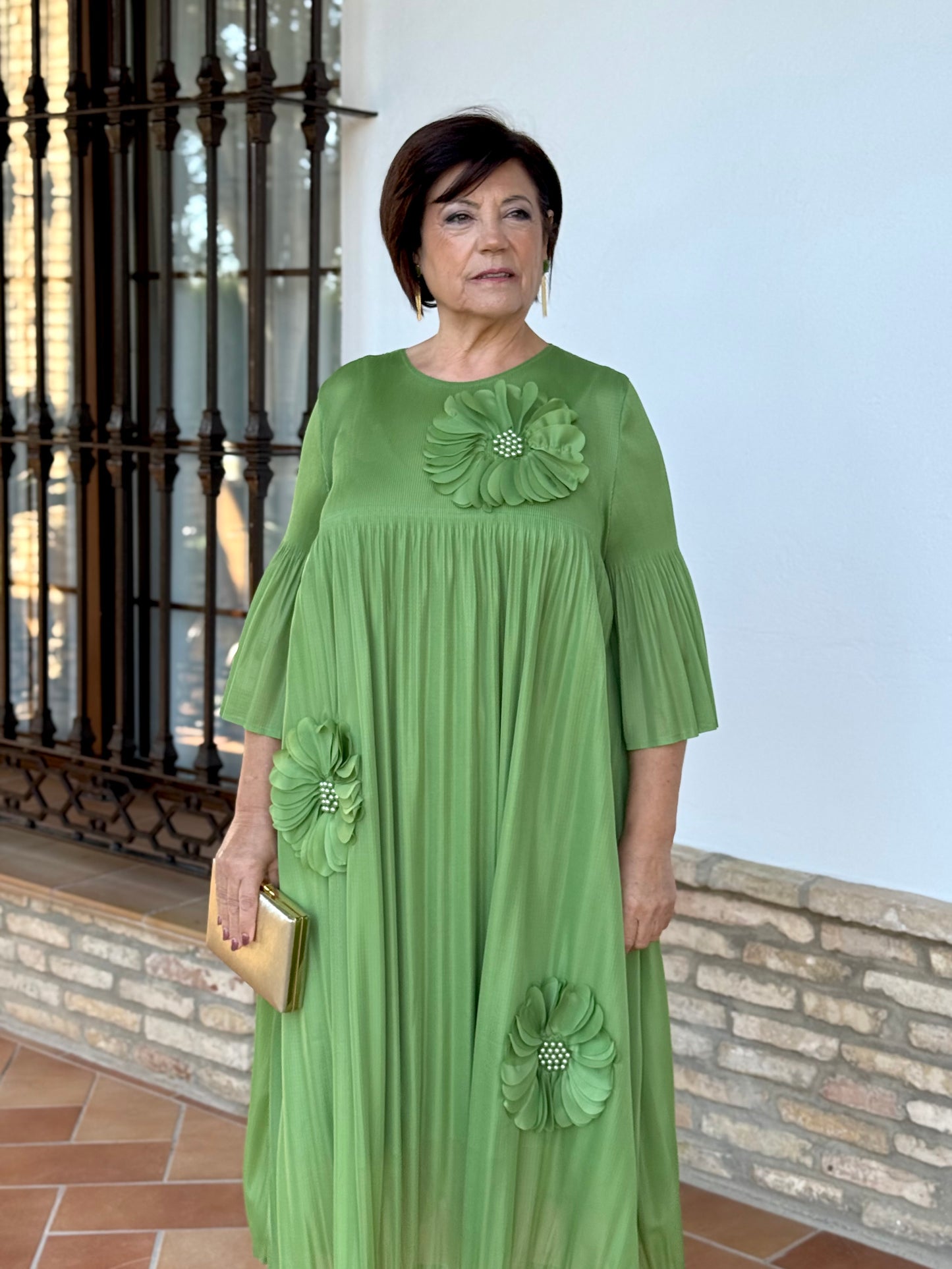 Vestido Magnolia Verde