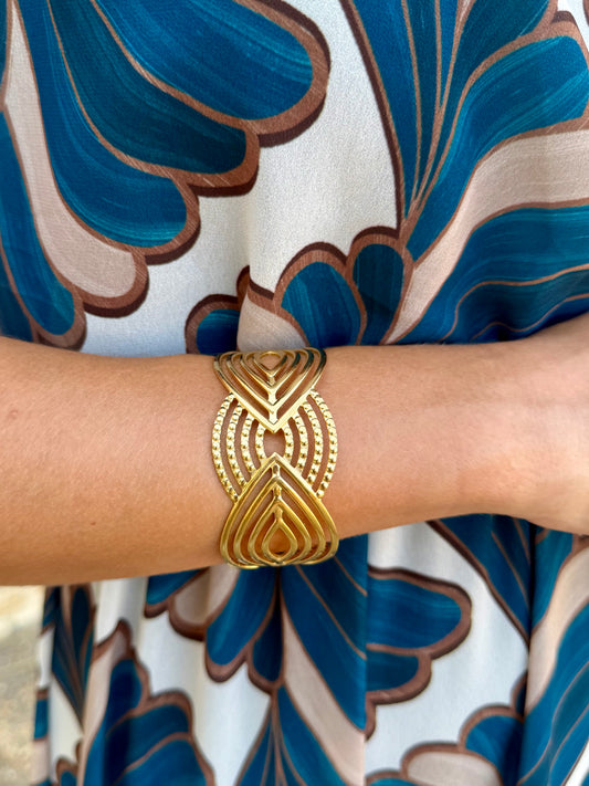Pulsera Cleo Dorada