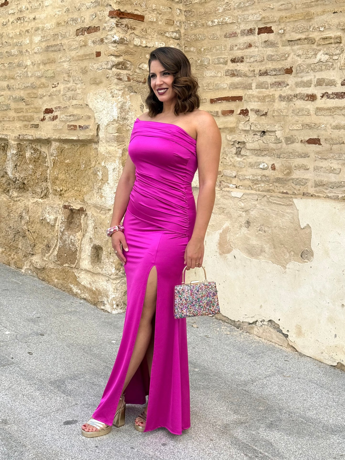 Vestido Vania Buganvilla