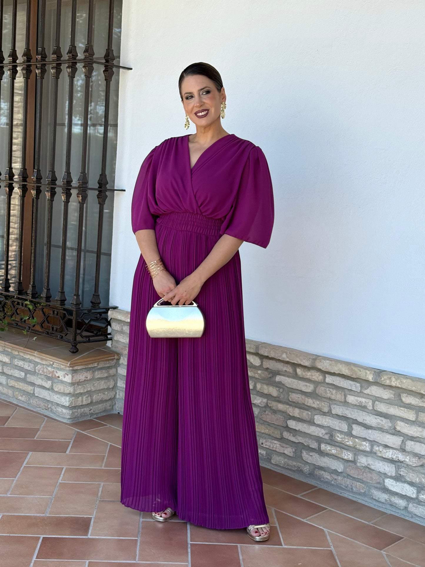Mono Plisado Buganvilla