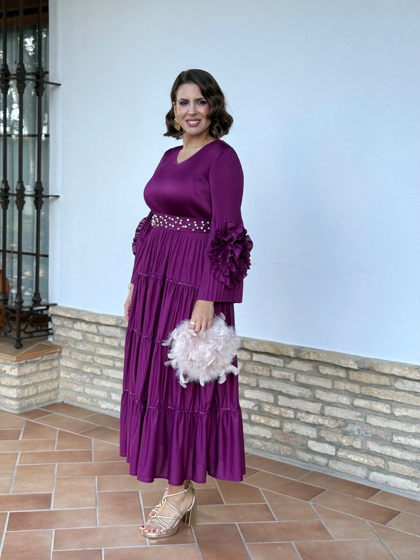 Vestido Verona Buganvilla