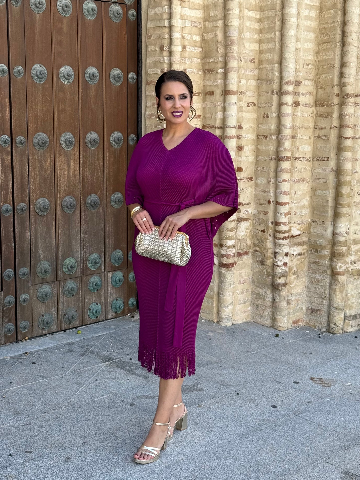 Vestido Mireya Buganvilla