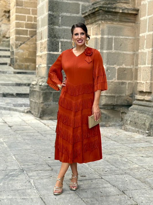 Vestido Cordelia Teja