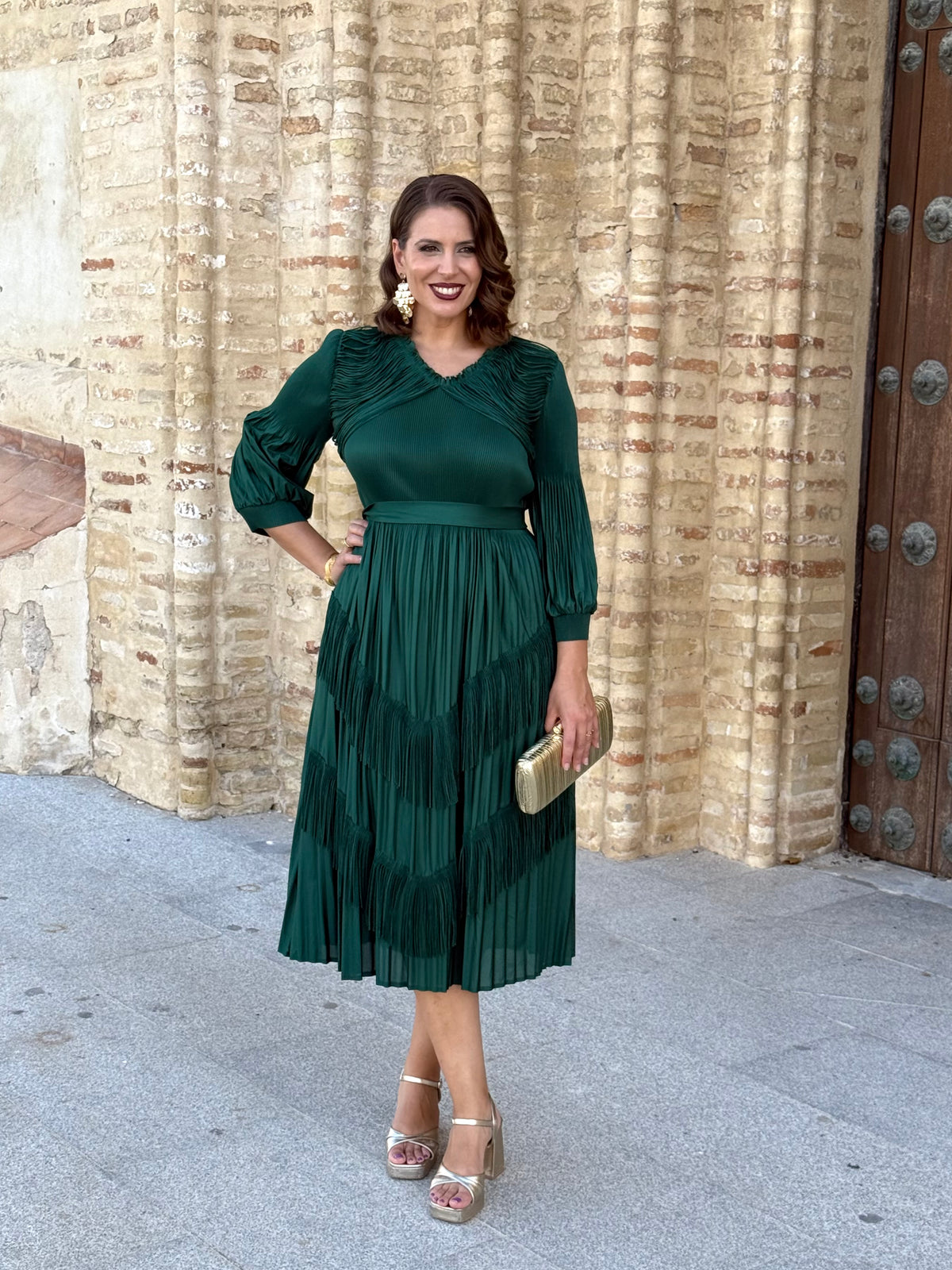 Vestido Cintia Verde