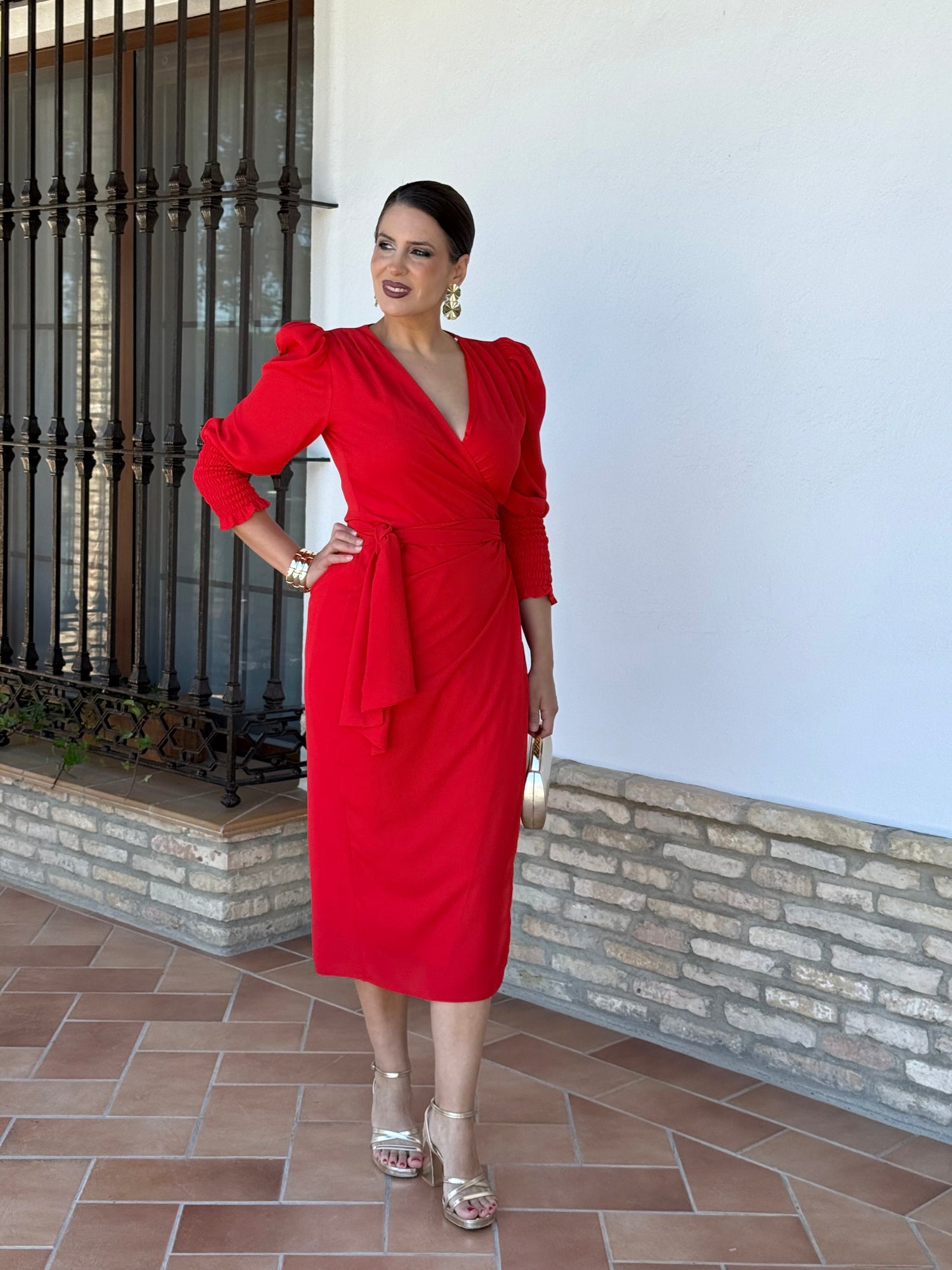 Vestido Vega Rojo