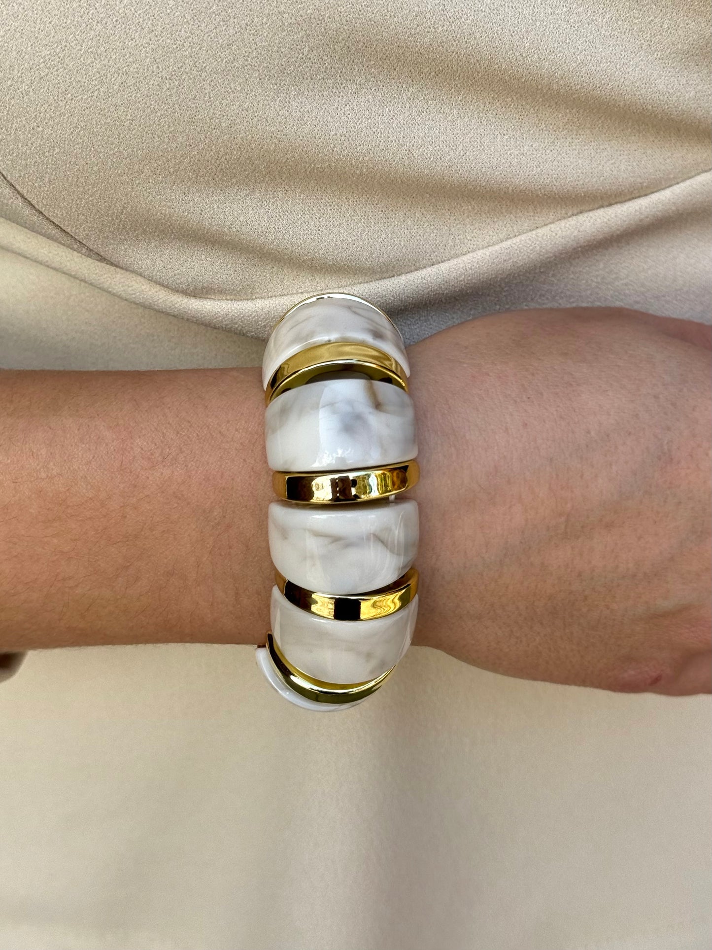 Pulsera Kenia Nácar