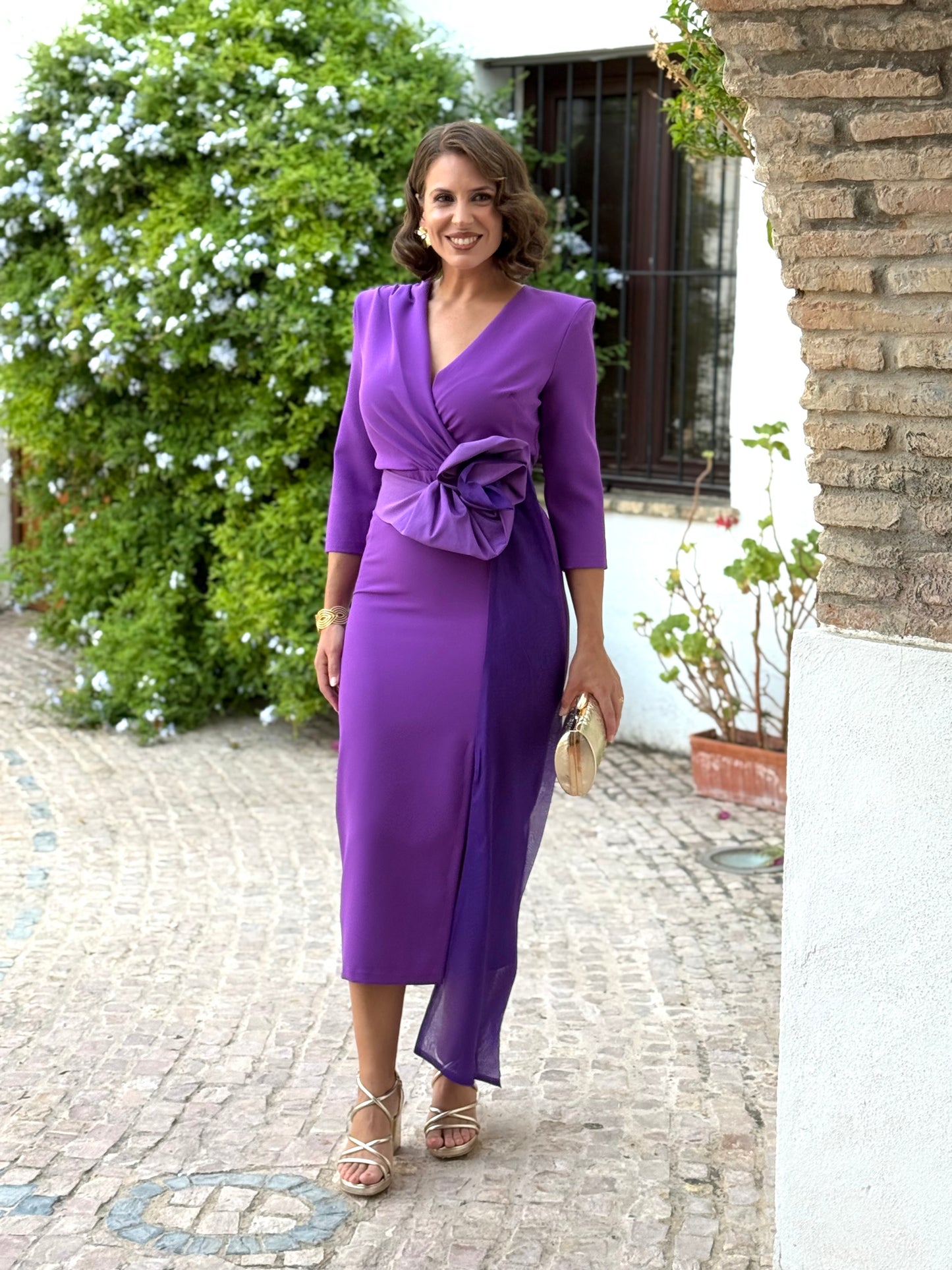 Vestido Lisandra Morado