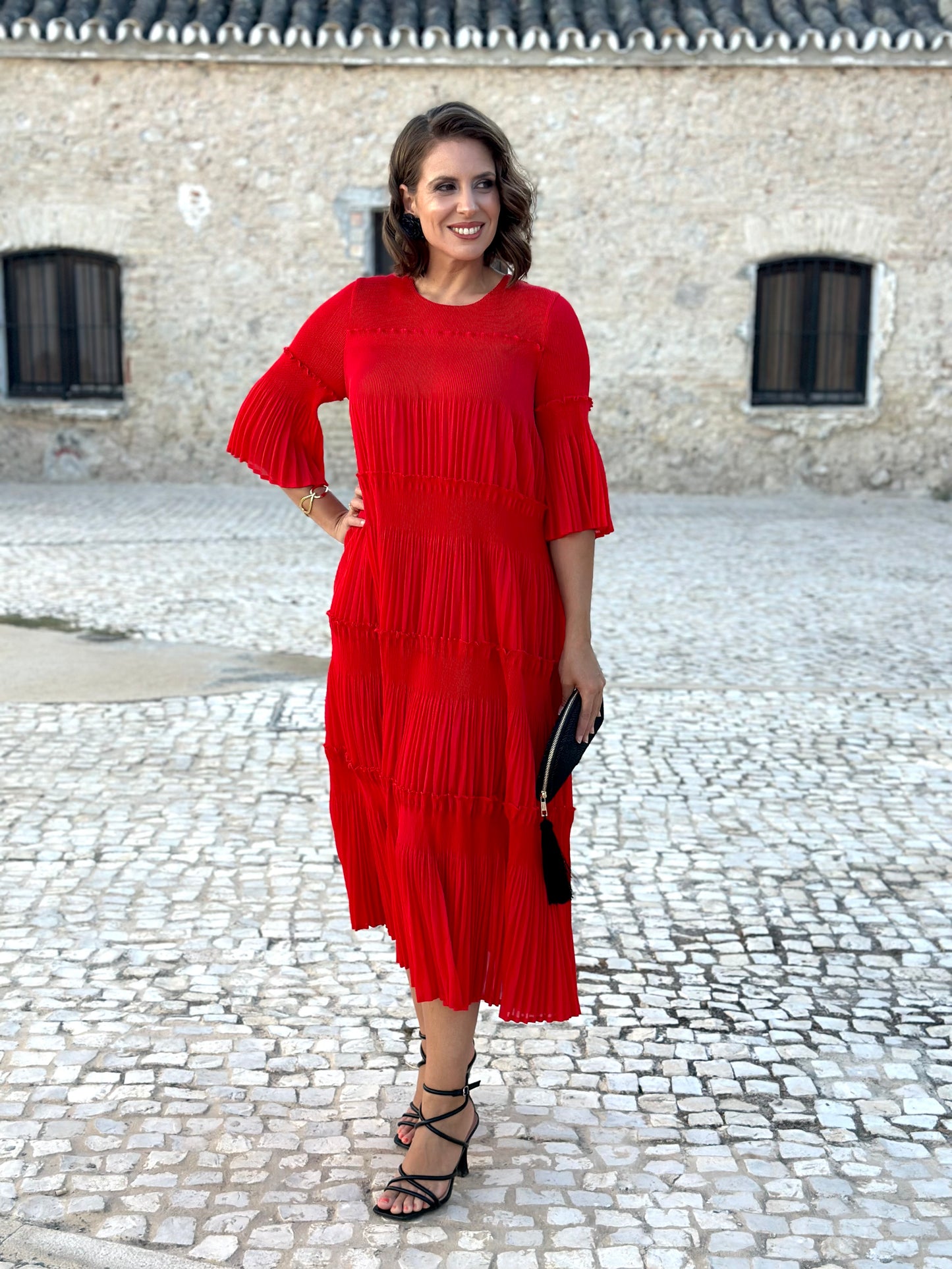 Vestido Jimena Rojo