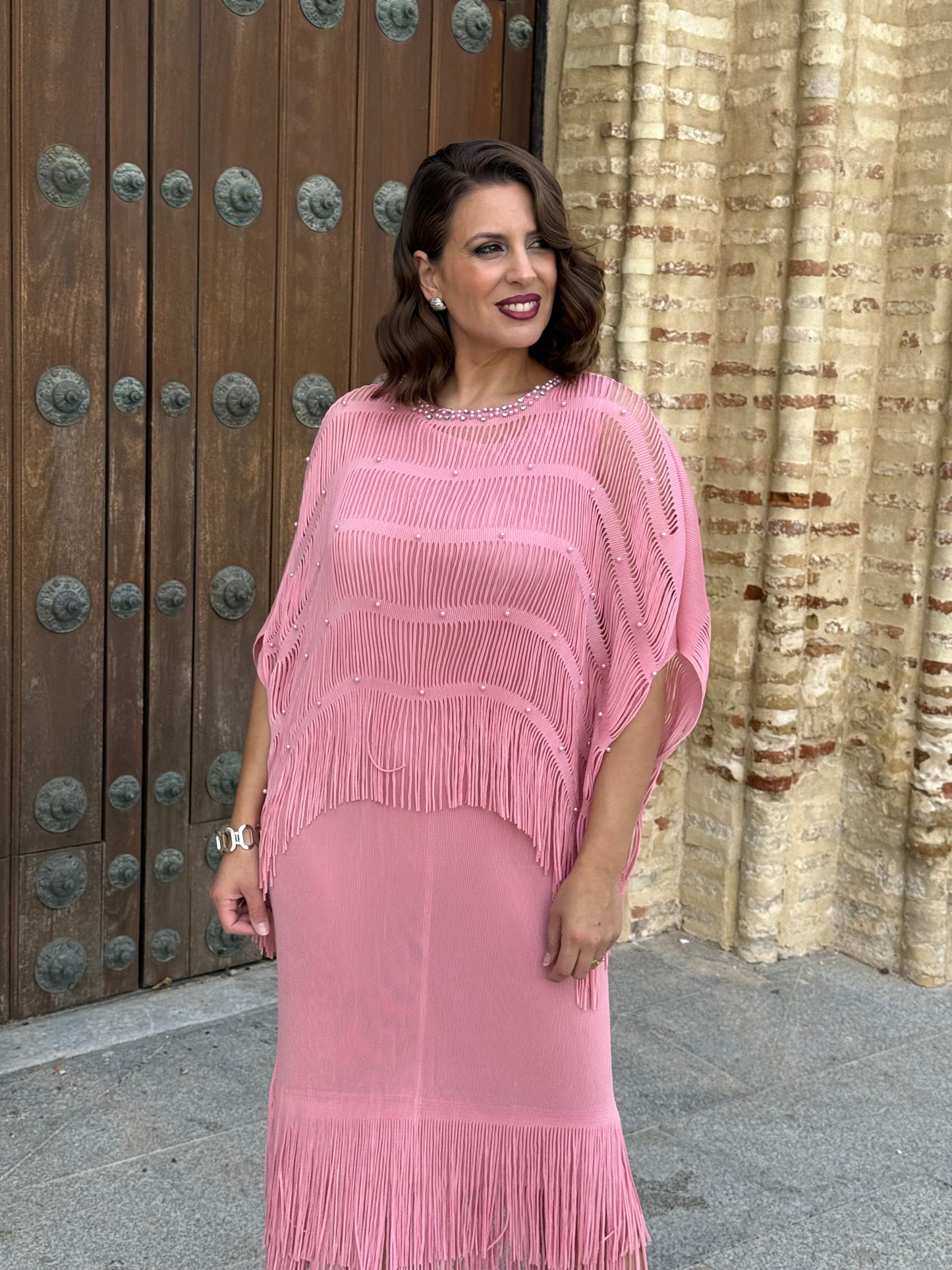 Vestido Soraya Rosa