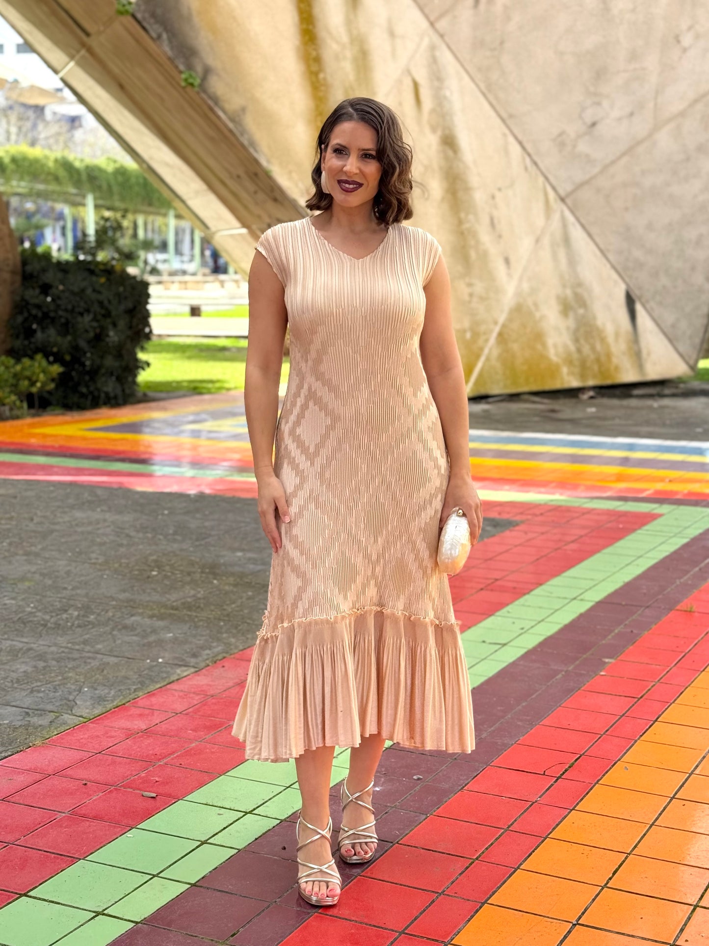 Conjunto Verena Champagne