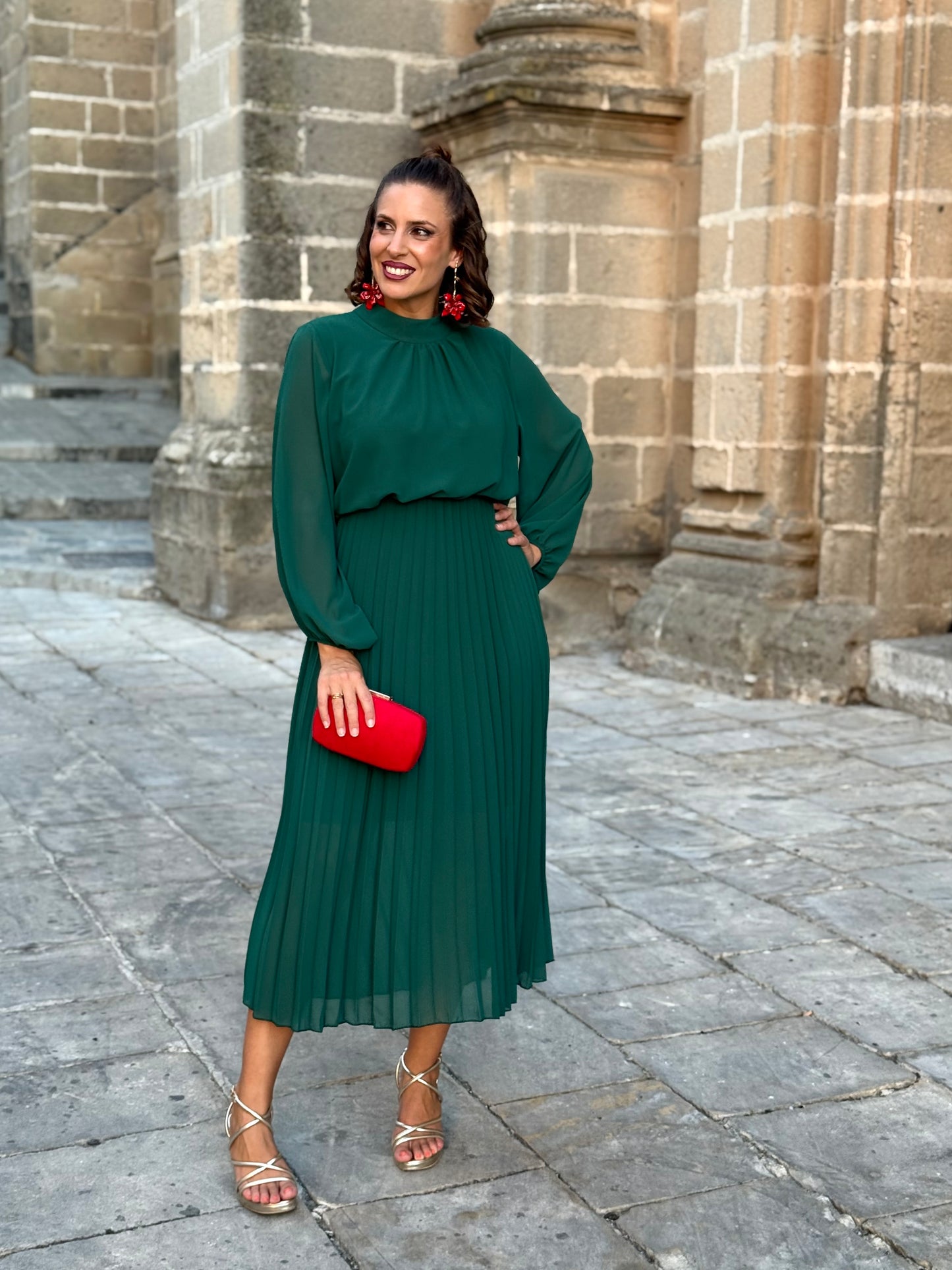 Vestido Julieta Verde