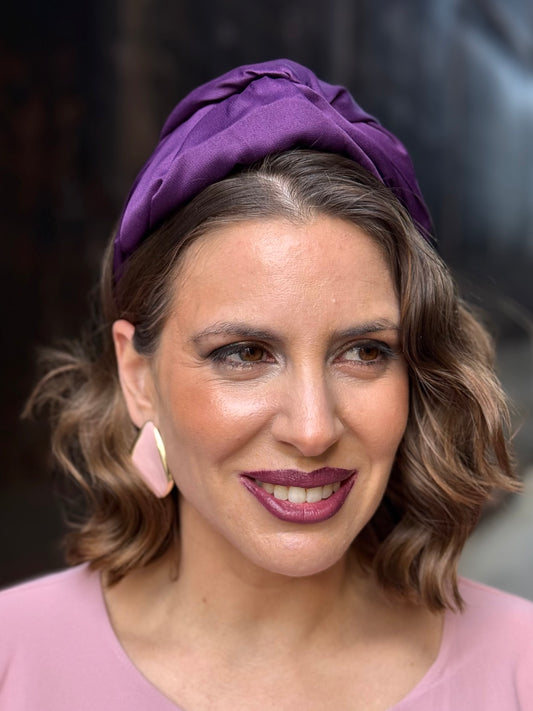 Diadema Nogal Morada