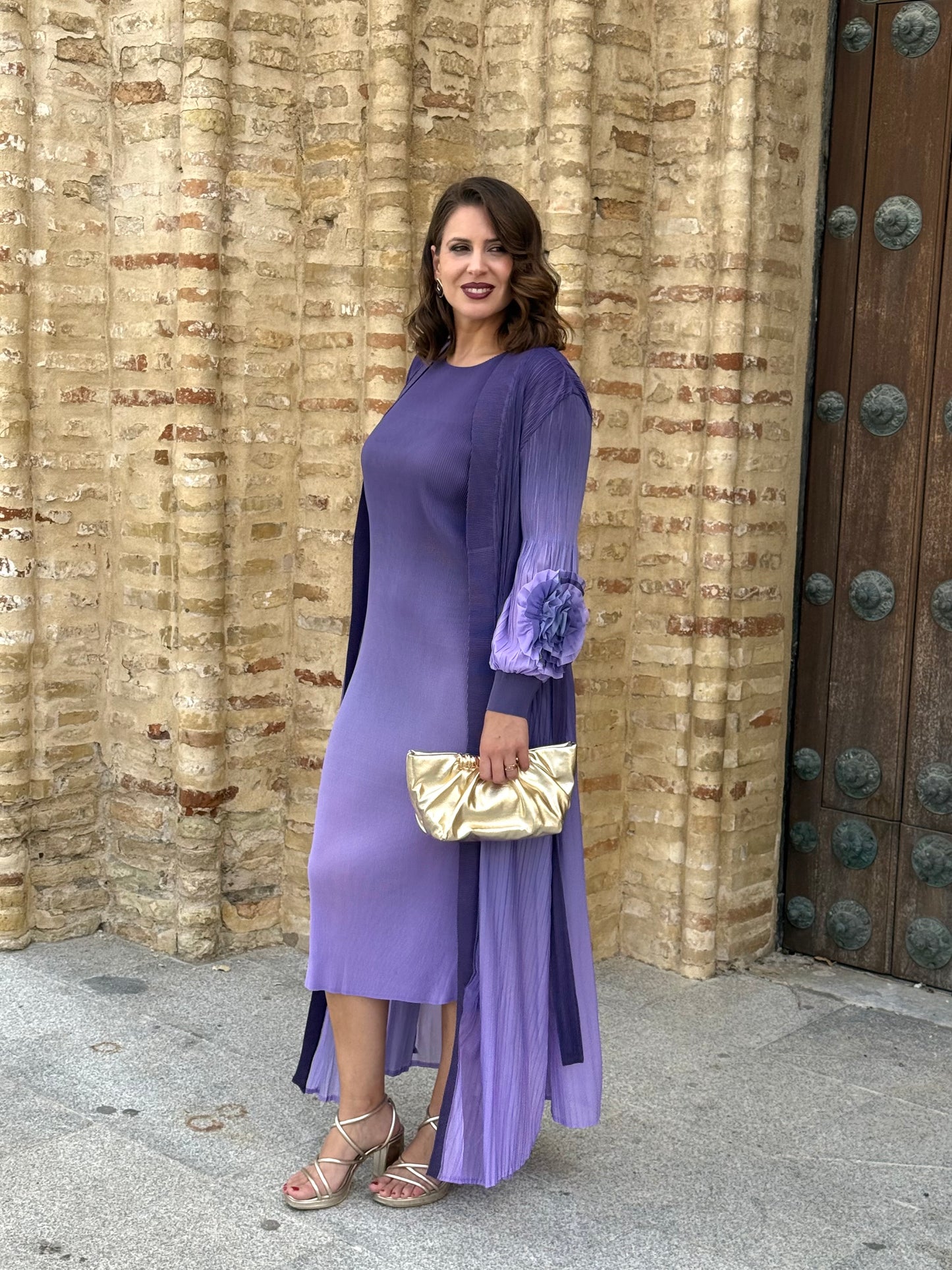 Conjunto Amatista Morado