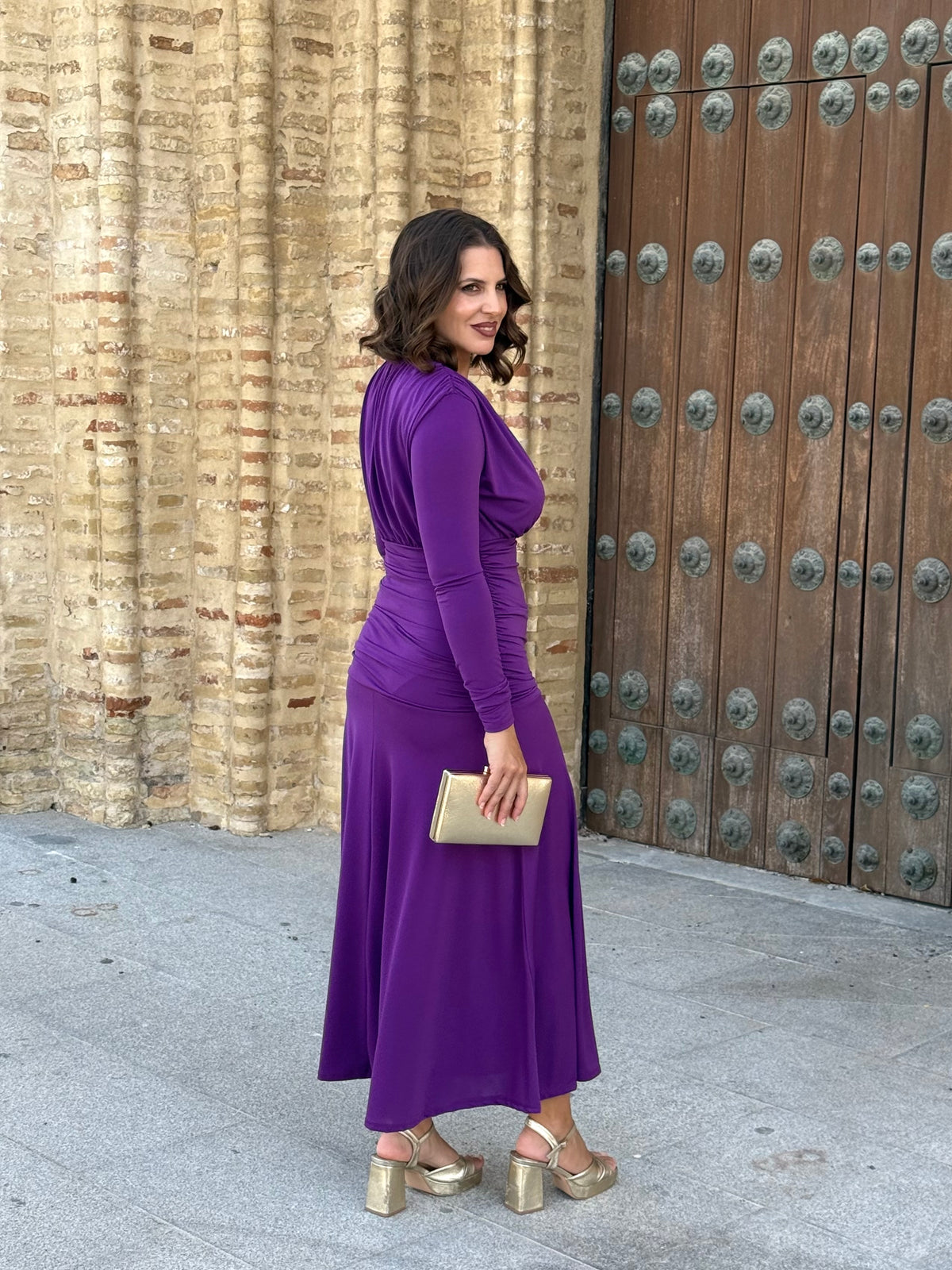 Vestido Burano Morado