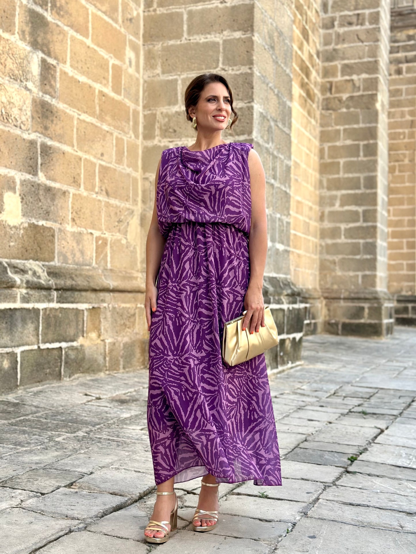 Vestido Bombay Morado