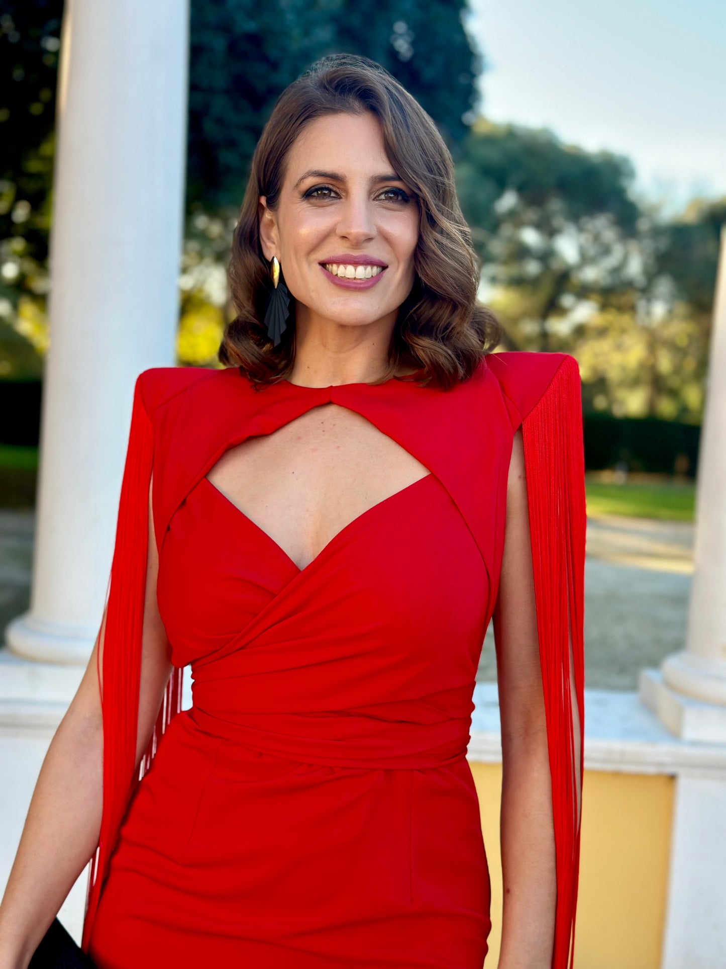 Vestido Vélez Rojo