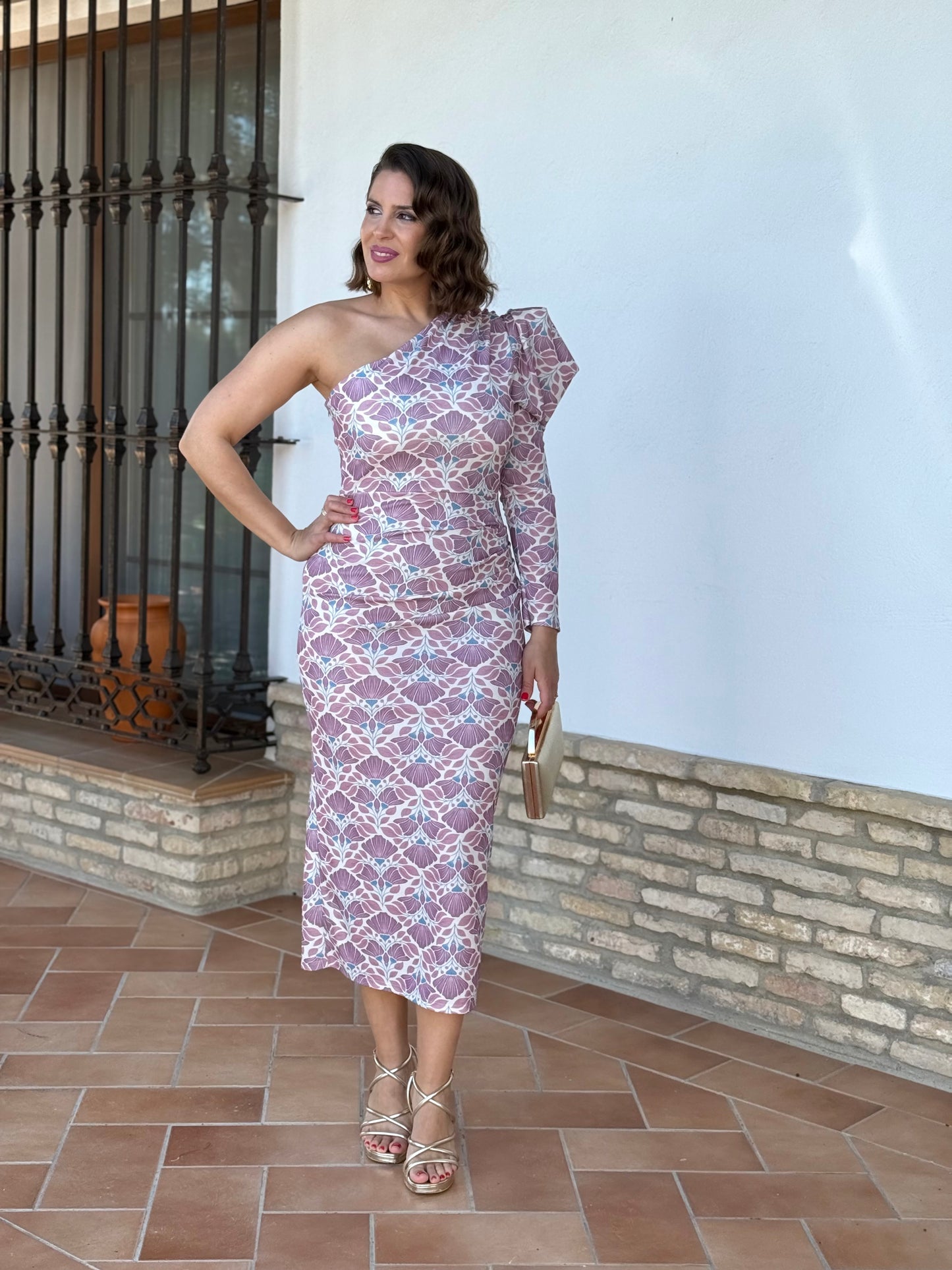 Vestido Linda Rosa