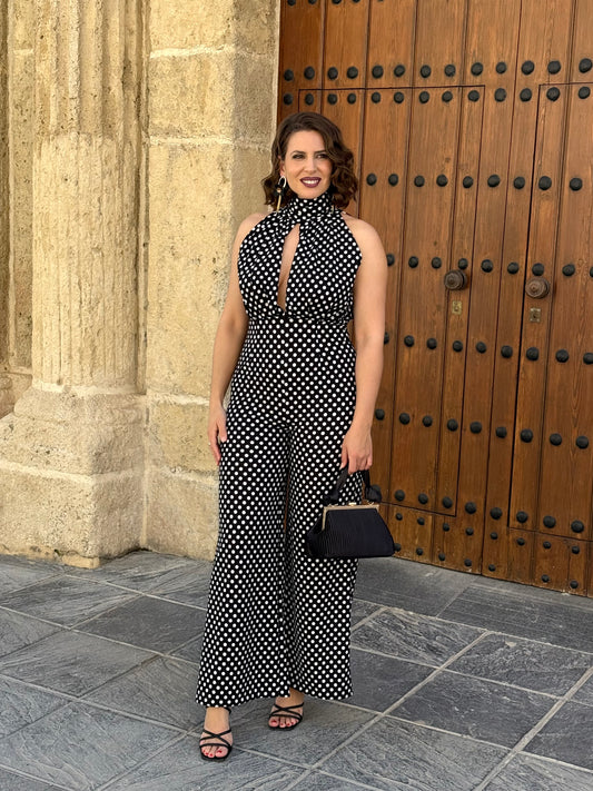 Mono Carmen lunares Negro