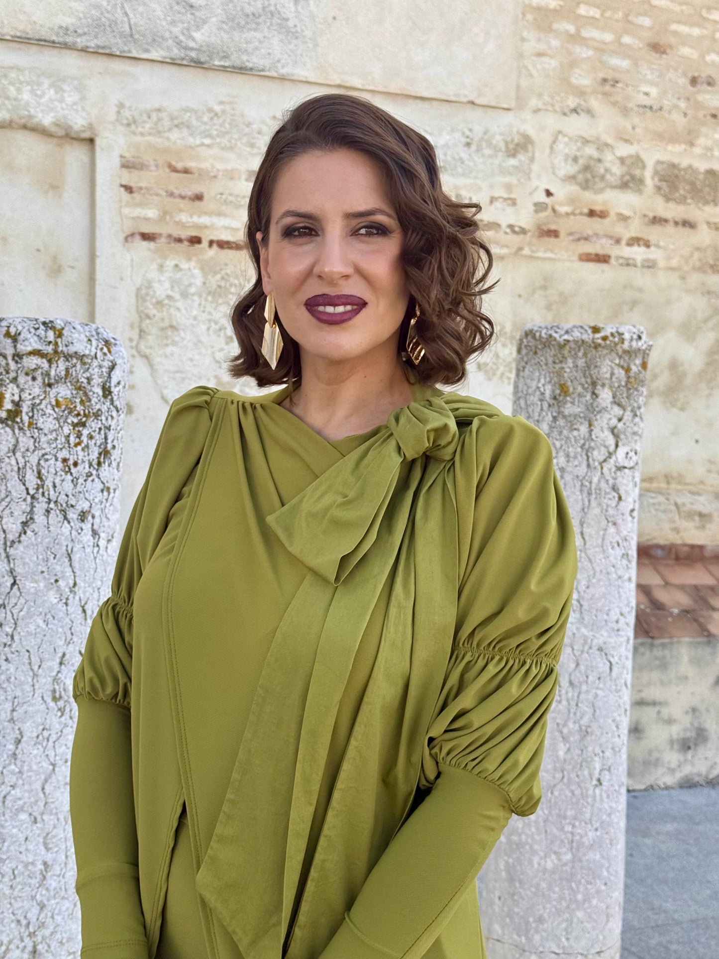 Conjunto Camelia Verde Oliva