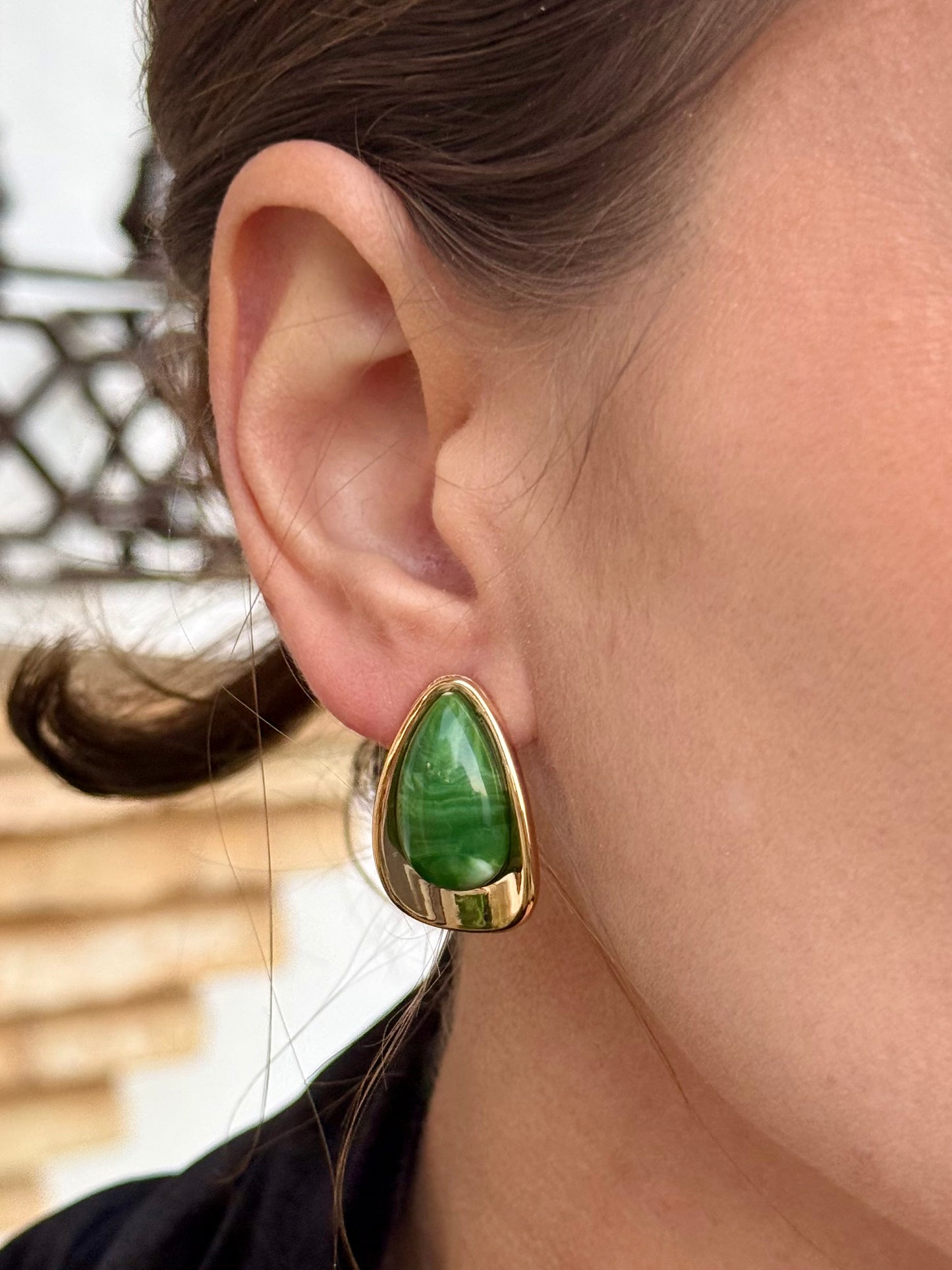 Pendientes Vera Verde