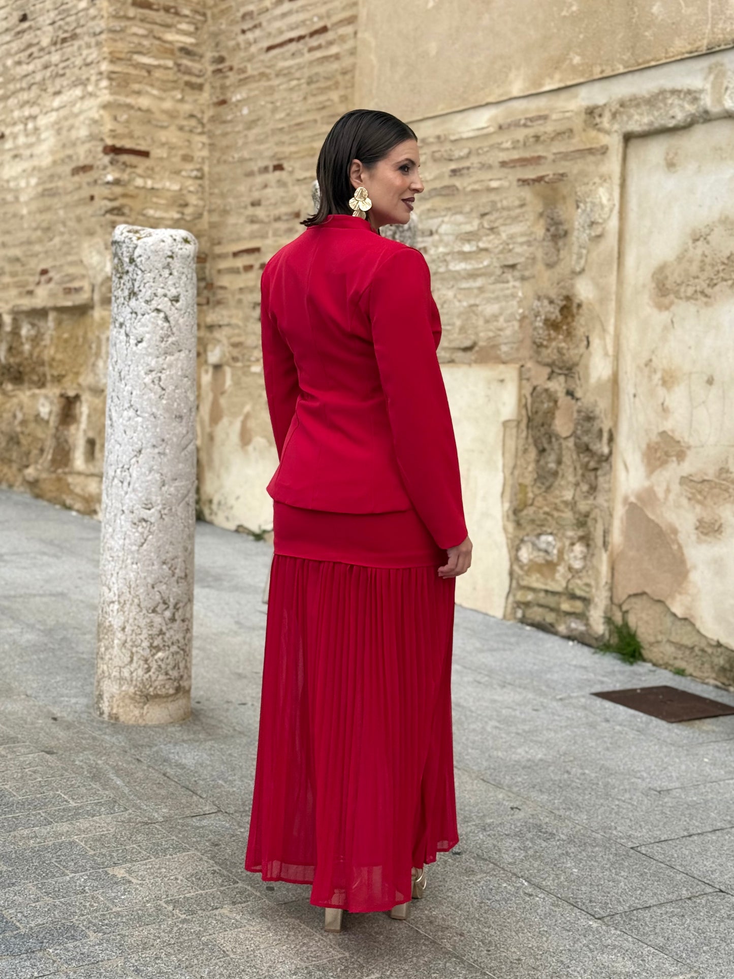 Conjunto Lunaria Rojo