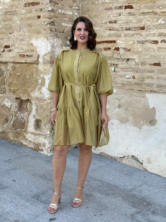 Vestido Mallorca Verde Postacho