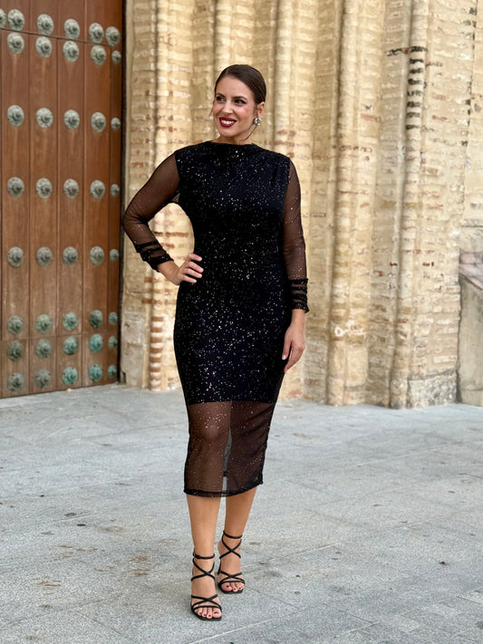 Vestido Olara Negro
