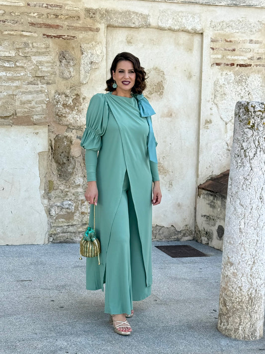 Conjunto Camelia Agua Marina